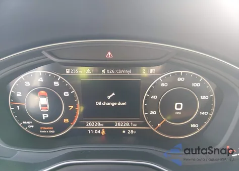 2019 Audi A5 45 Premium from USA, damaged, VIN WAUBNCF59KA045771
